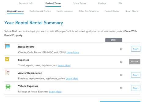 depreciation rental property turbotax|turbotax rental property version.